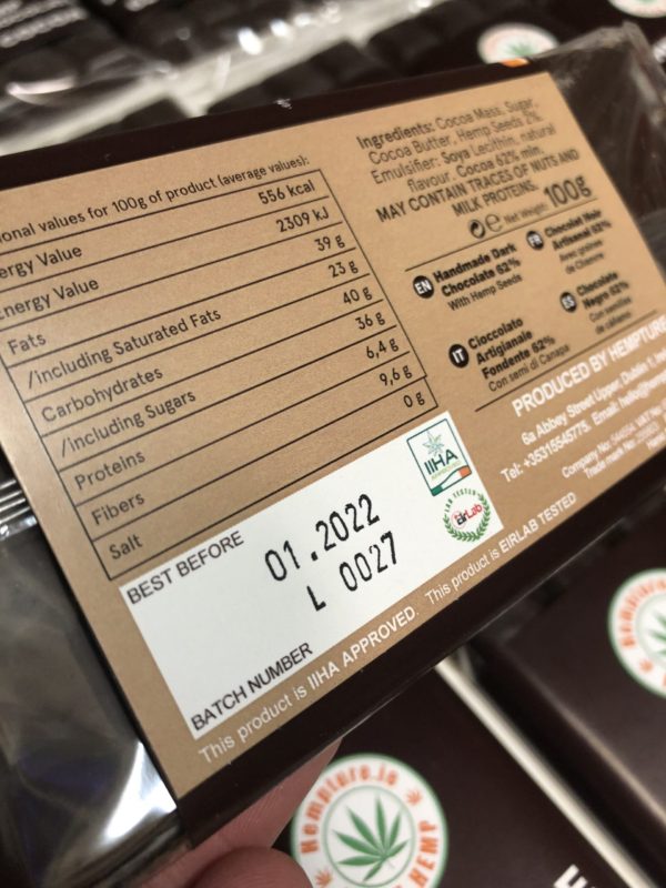 Hempture Organic Hemp Chocolate - Image 4
