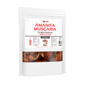 AMANITA MUSCARIA (Full Caps) – 25 Grams